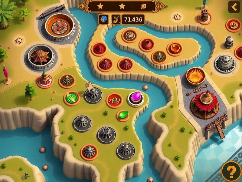 Archery Saga India promotional banner featuring various in-game locations and characters